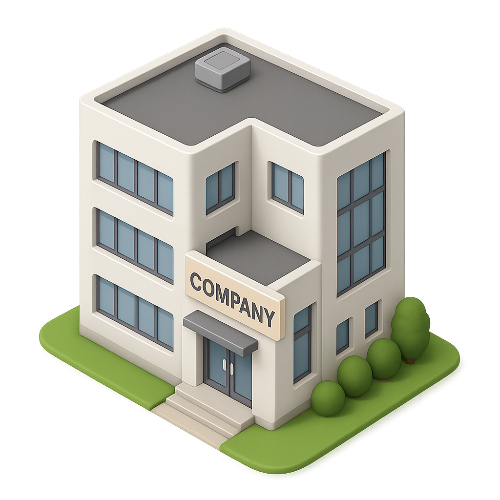 Ícone de empresa para desenquadramento do MEI